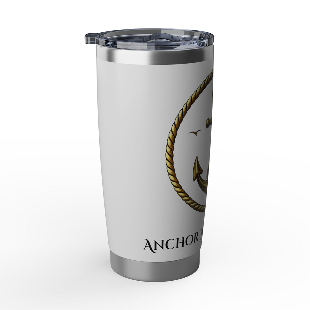 Anchor Rope 20oz Tumbler — Nautical Vagabond Travel Mug