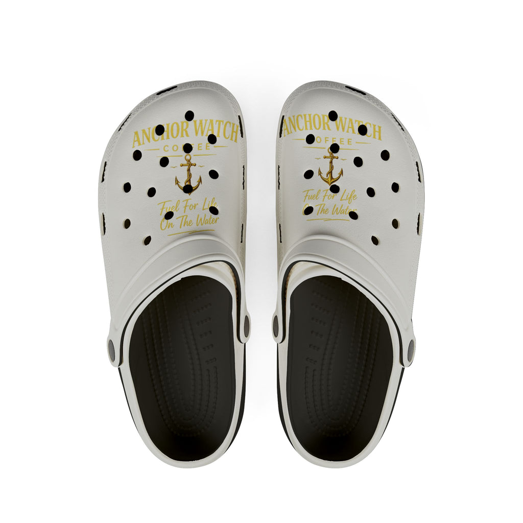 Anchor Watch Nautical EVA Foam Clogs — Lightweight Beach Slip-Ons