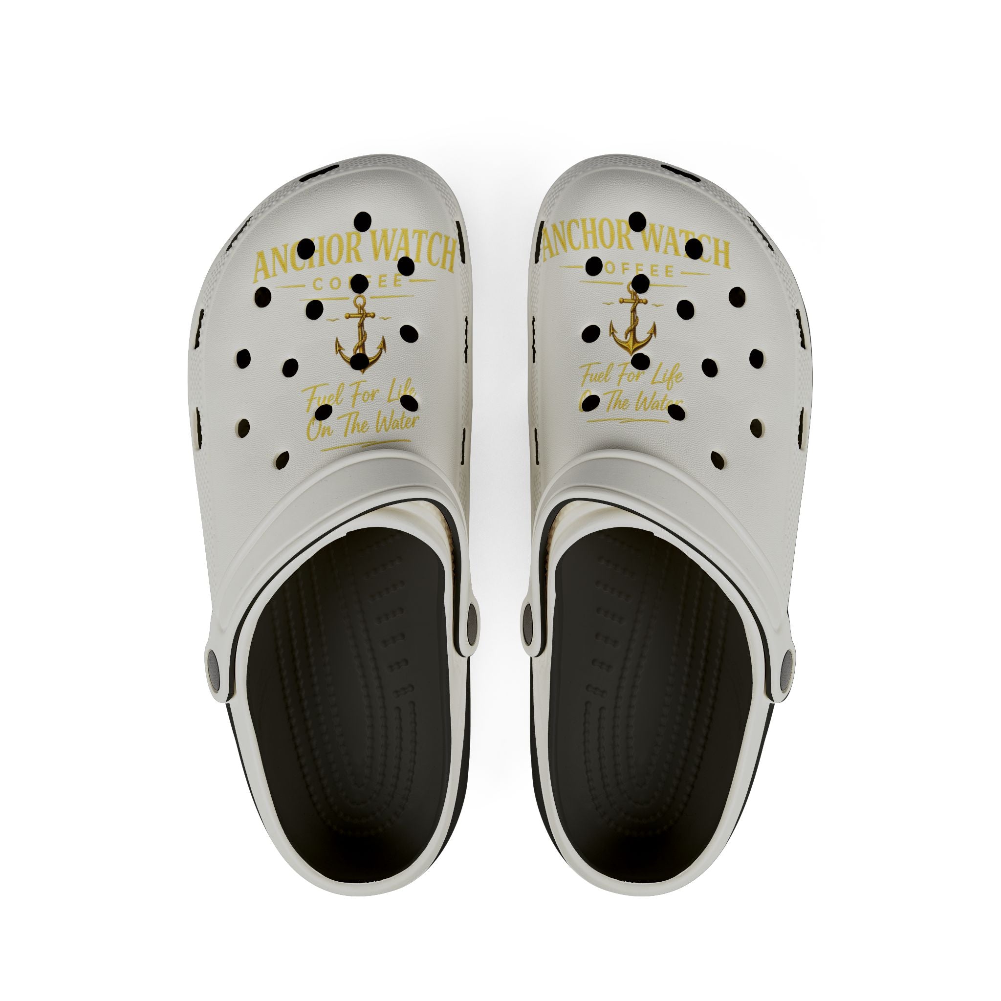 Anchor Watch Nautical EVA Foam Clogs — Lightweight Beach Slip-Ons