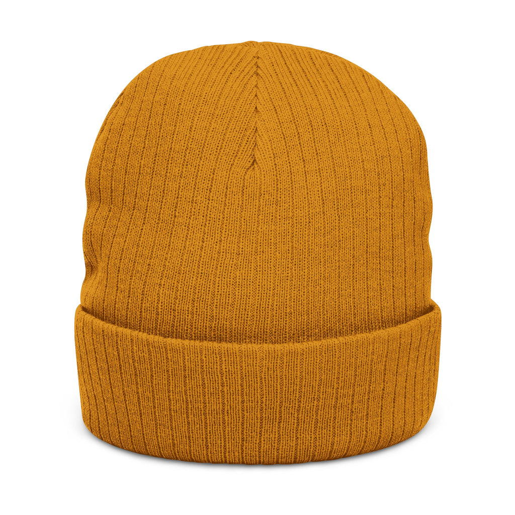 Anchor Watch Coffee Embroidered Beanie Hat – Nautical Anchor Winter Hat