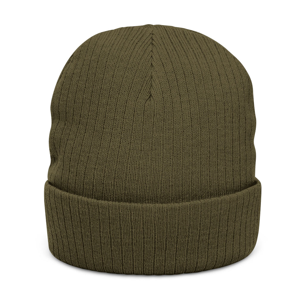 Anchor Watch Coffee Embroidered Beanie Hat – Nautical Anchor Winter Hat