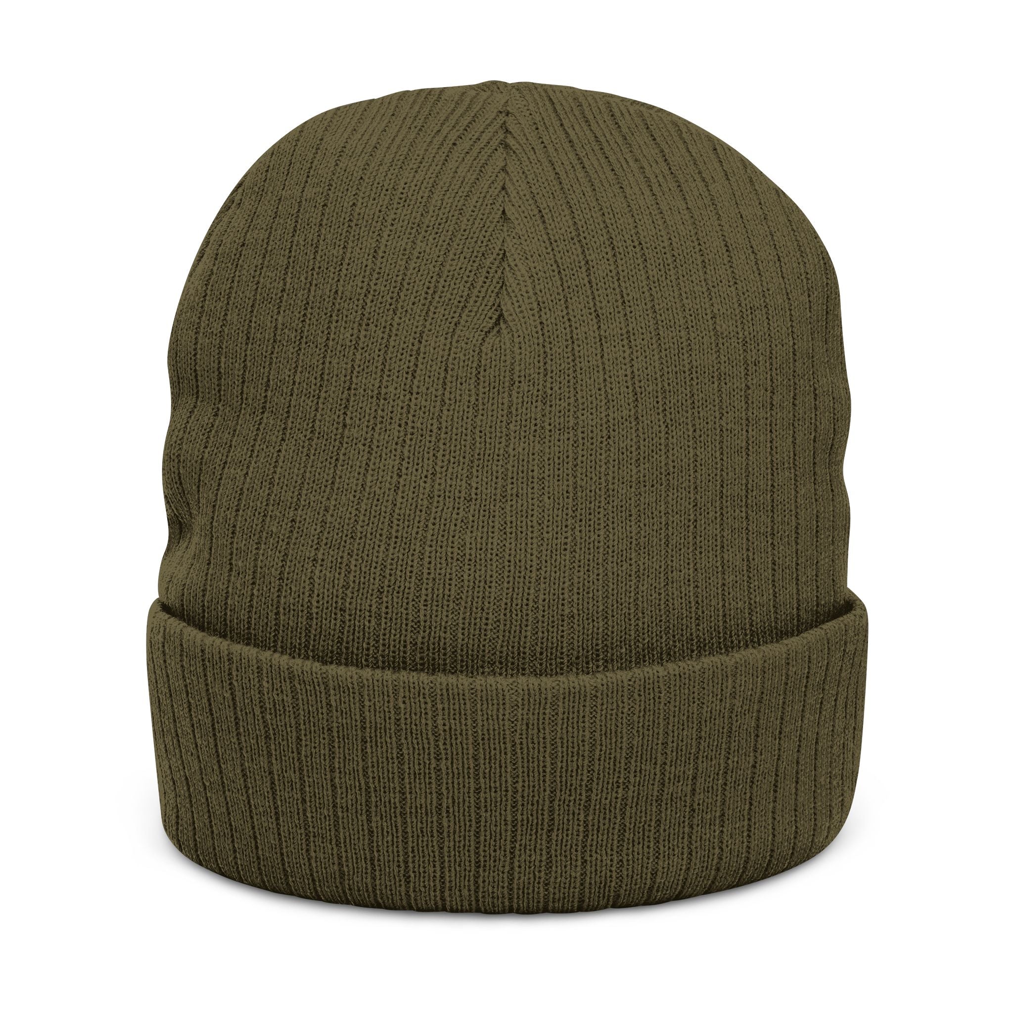 Anchor Watch Coffee Embroidered Beanie Hat – Nautical Anchor Winter Hat