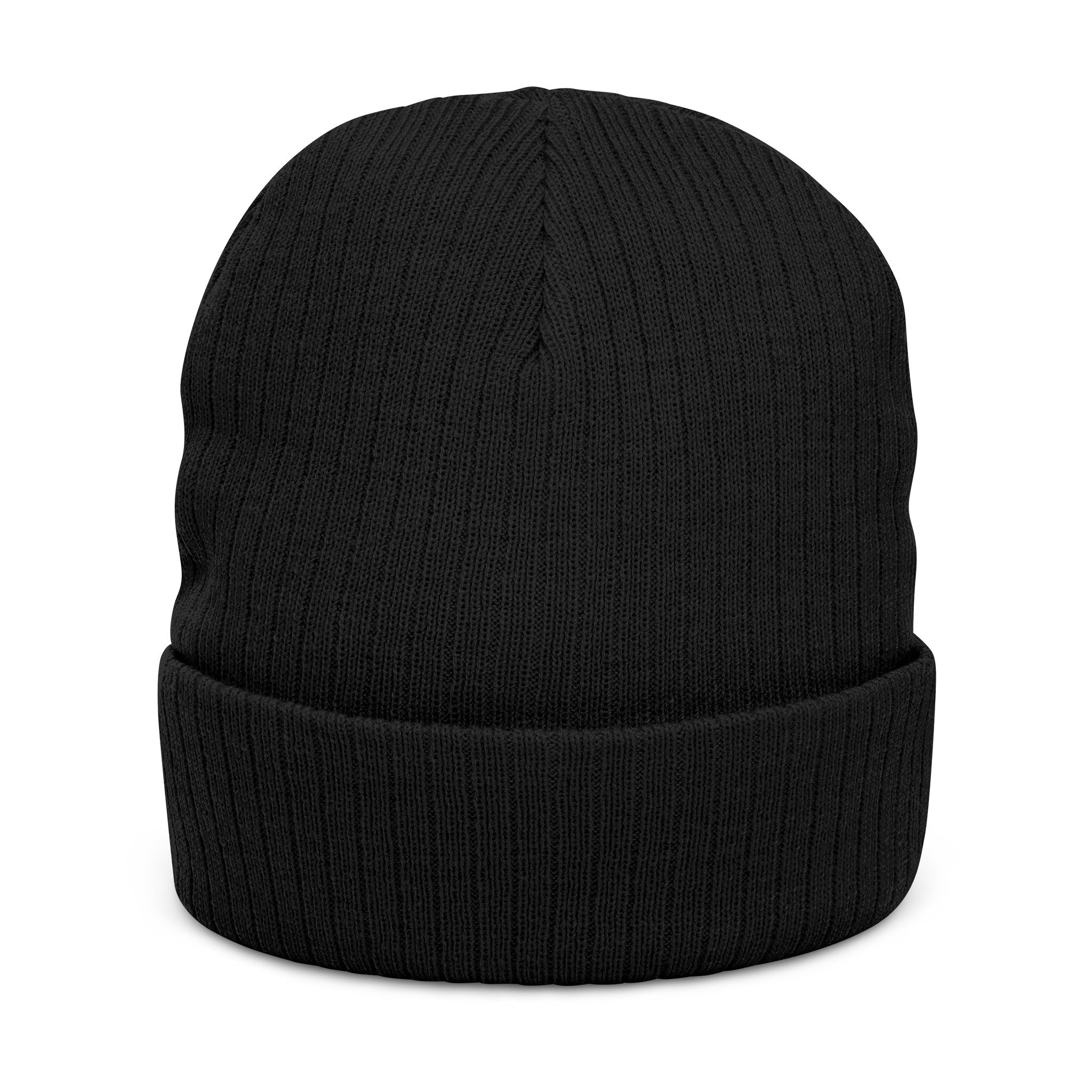 Anchor Watch Coffee Embroidered Beanie Hat – Nautical Anchor Winter Hat