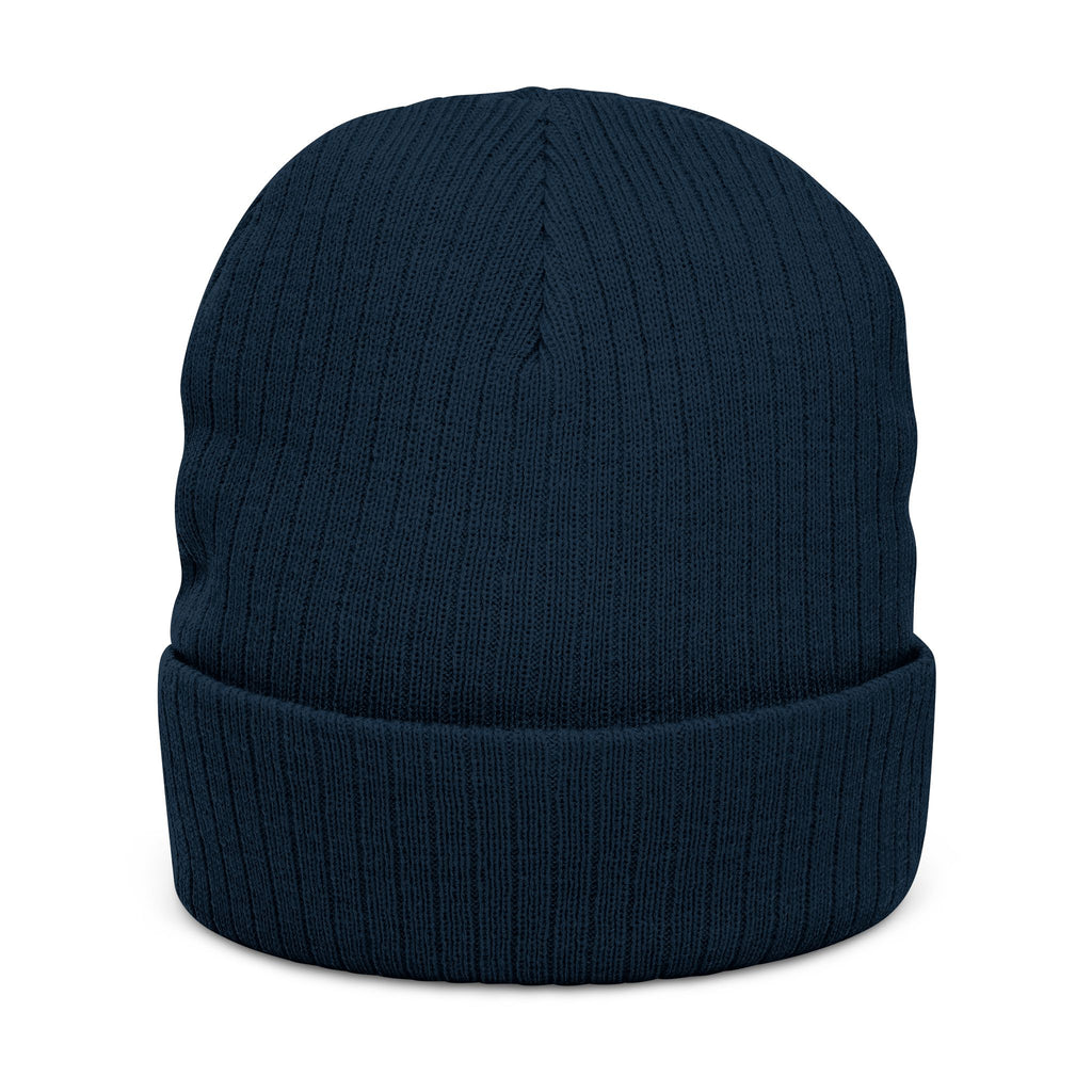 Anchor Watch Coffee Embroidered Beanie Hat – Nautical Anchor Winter Hat