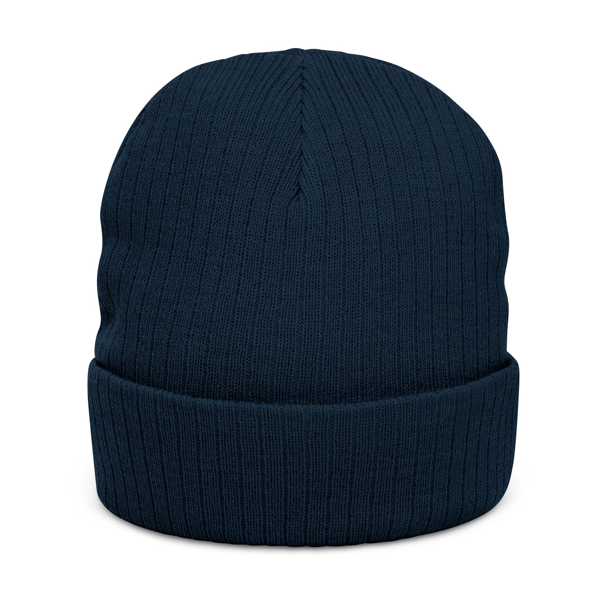 Anchor Watch Coffee Embroidered Beanie Hat – Nautical Anchor Winter Hat