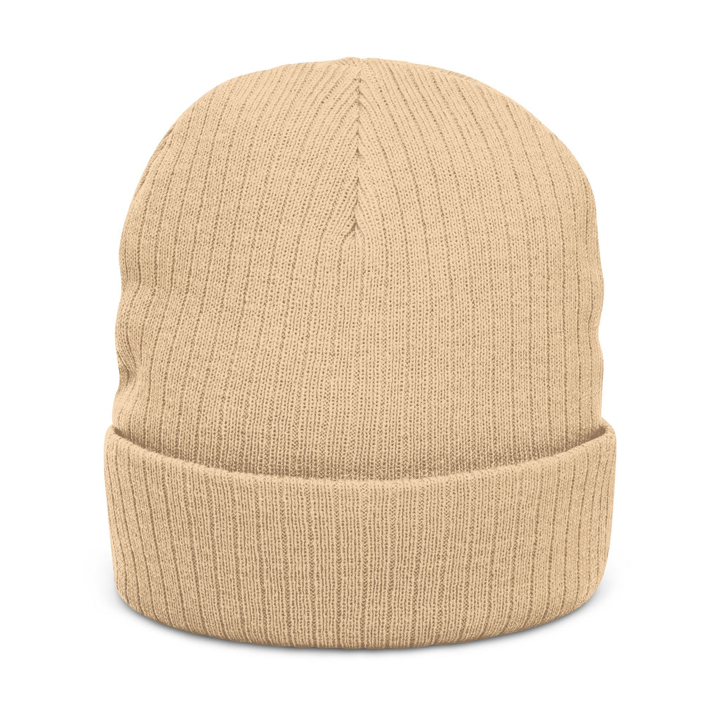 Anchor Watch Coffee Embroidered Beanie Hat – Nautical Anchor Winter Hat