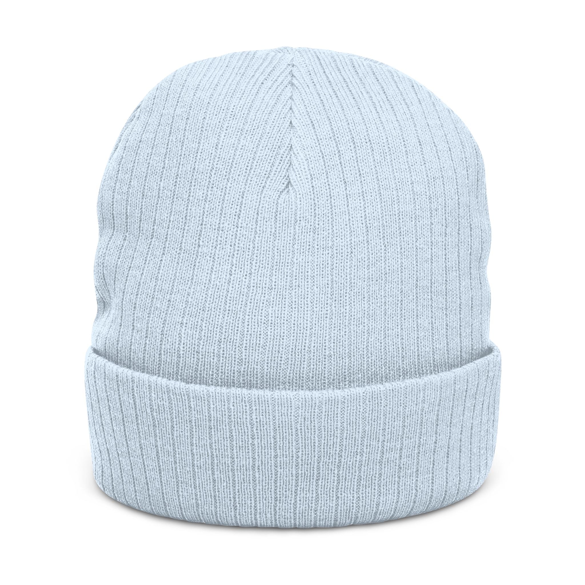 Anchor Watch Coffee Embroidered Beanie Hat – Nautical Anchor Winter Hat