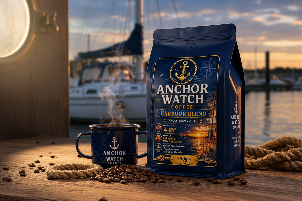 Harbour Blend-Whole Bean Coffee (250g)